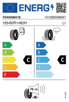 EU-label voor TRANSMATE TOURING H7