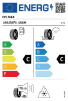 EU-label voor DELMAX X-WEATHER 4S