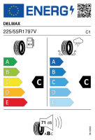 EU-label voor DELMAX ULTIMA PRO UP1