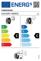 EU-label voor CHENGSHAN CSC701