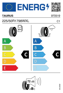 TAURUS UHP  225/50 R17 98 W