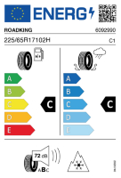 EU-label voor ROADKING S220 ICE PLUS
