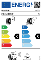 EU-label voor IMPERIAL SNOW DRAGON UHP