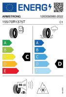 EU-label voor ARMSTRONG SKI-TRAC PC