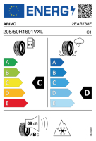 EU-label voor ARIVO ARW3 WINMASTER PROX