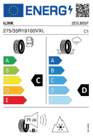 EU-label voor iLINK SNOWGRIPPER II