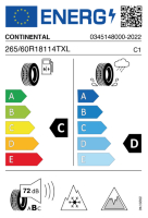 EU tyre label