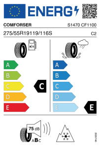 COMFORS. CF1100 LT 275/55 R19 119 S