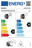 EU-label voor MAXXIS WP6 PREMITRA SNOW