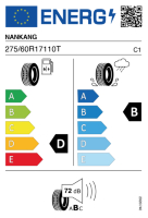 EU-label voor NANKANG SP-7