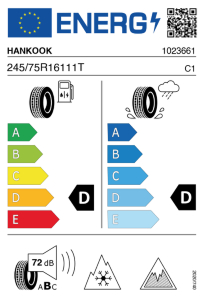 HANKOOK RW10  245/75 R16 111 T