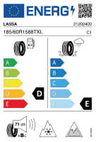 EU-label voor LASSA ICEWAYS 2