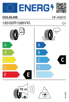 EU-label voor GOLDLINE GL 4SEASON