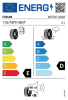 EU-label voor ORIUM 601