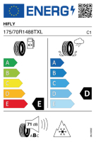 EU-label voor HIFLY HF212 WINTURI
