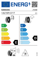 EU-label voor NANKANG WINTER ACTIVA SV-4