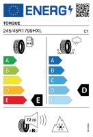 EU-label voor TORQUE TQ022 (PKW)