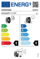 EU-label voor GOODYEAR Wrangler AT ADVENTURE